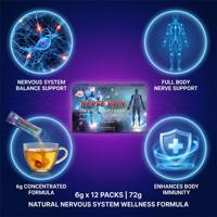 Tisane Naturelle en Gros pour Soulager les Douleurs Nerveuses, Équilibrer le Système Nerveux et Soutenir l'Immunité – 6g x 12 Sachets |   Vente chaude en Afrique OEM