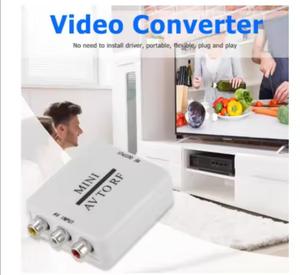 Conversor de Señal de <span class=keywords><strong>TV</strong></span> a RF, Salida RF 61.25/67.25 MHz, Modulador AV a RF Profesional para <span class=keywords><strong>TV</strong></span> Analógica y Transmisión - Product Image 4