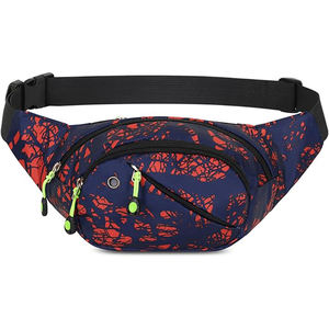 Riñonera de nailon de viaje con muestra gratis, riñonera impermeable a la moda para exteriores con logotipo personalizado para hombres y mujeres - Product Image 1