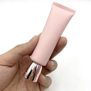 ขวดครีมทามือแบบแบน สีชมพู ขนาด 30 กรัม ขวดเปล่าสำหรับครีมบำรุงรอบดวงตา ขวดเอสเซนส์ ครีมบำรุงรอบดวงตา หลอดบีบ PE นุ่ม - Product Image 1