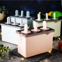 Moule à glace créatif fait maison en PP pour enfants, boîte à bâtonnets de glace DIY mignonne, facile à démouler, vente en gros