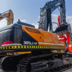 Buenas condiciones de trabajo Excavadora mediana Corea Hyundai 305LC-9t Excavadora de alto rendimiento para la venta - Product Image 4