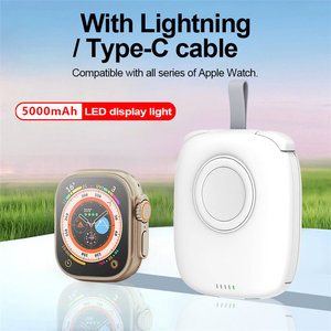 Tôi xem sạc không dây với powe-ngân hàng điện thoại nhỏ phổ pin bên ngoài tùy chỉnh xách tay mini Powerbank cho Android <span class=keywords><strong>Apple</strong></span> - Product Image 5