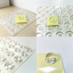 Venta al por Mayor, Envío Rápido, Paquete de 100 Piezas, Pies de Silicona Transparentes de Alta Calidad para Computadoras Portátiles y Electrodomésticos - Product Image 3