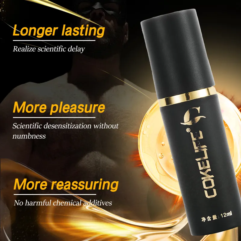 COKELIFE 12ml Sex Oil Sexual Gel Lasting External Delay Agent Timeing Spray Men Delay Spray For Male