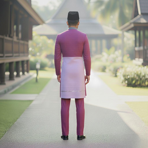 Pemborong Factory Price Baju Melayu Teluk Belanga German Ironless Royal Quality <b>S</b>-5XL Casual Autumn Raya 2025 Ready Stock - Product Image 3