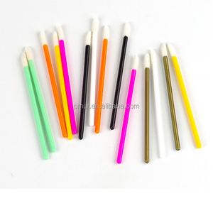 Applicateur de maquillage en gros pour rouge à lèvres, tête remplaçable, bâtonnets pour cils, extensions de cils, poils en nylon, manche en plastique, cosmétique - Product Image 1