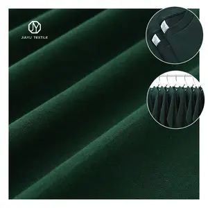 Mucho stock a un precio más barato al por mayor 32S verde oscuro 100 Algodón puro doble hilo tela de un solo jersey para camisetas, vestidos