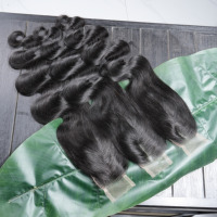 Cheveux Humains Vietnamiens de Qualité Supérieure 12A Grade 100% Naturels, Lace HD 2x6 13x4 13x6, Frontal et Closure Ondulés