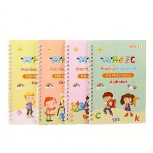 Wholesale Kids English Grooved Handwriting Copybook - Customized Practice <b>Book</b> with High-Quality Paper - Product Image 1