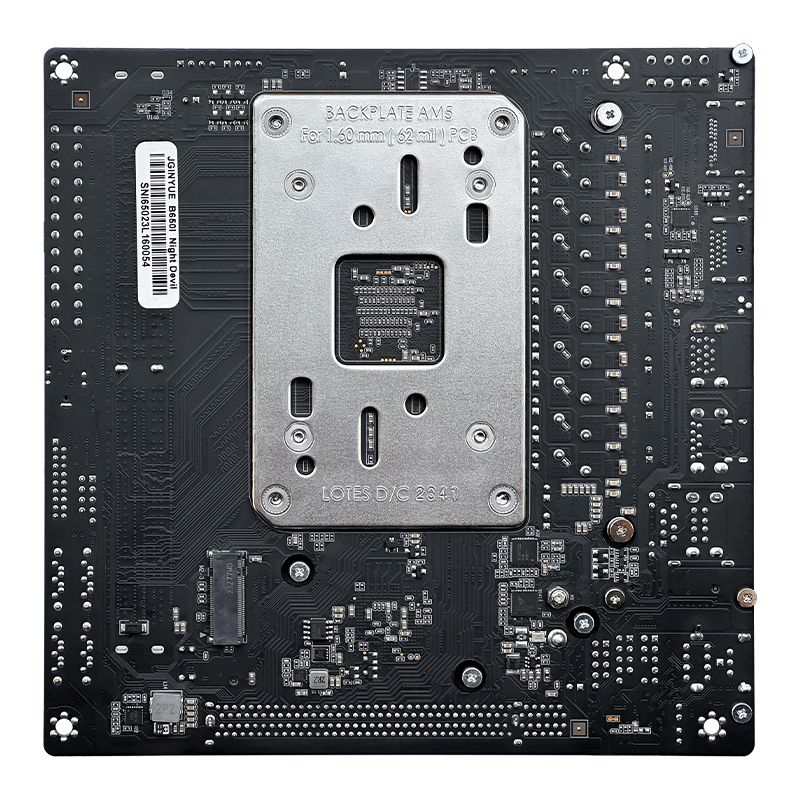 JGINYUE B650I Night Devil MINI ITX Gaming DDR5 PC Motherboard
