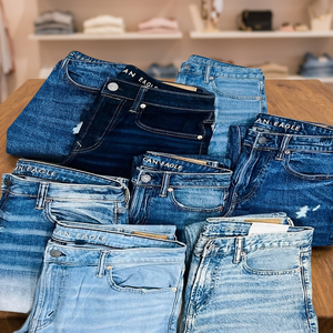 Jeans en denim déchiré pour hommes, surplus de stock de vêtements, excédent de production du Bangladesh, pantalons de marque pour femmes, vente en gros FOB 2,80-5,80 $, Half Trust - Product Image 3