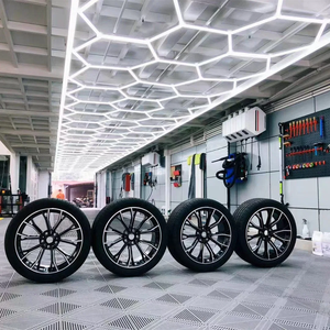 ハニカムガレージLEDライト用の特別オファーマウント六角形LEDライト六角形天井ライトカーウォッシングステーション - Product Image 2