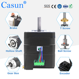 Motore <span class=keywords><strong>Stepper</strong></span> DC Ibrido Industriale <span class=keywords><strong>Nema</strong></span> 17 42x52mm, Coppia di Tenuta 280mN.m, 1.7A, 2 Fasi, 2.38V, Controllo CNC - Product Image 5