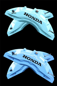 4 Piezas para Automóvil Honda Accord, Civic de 10ª Generación, INSPIRE, <span class=keywords><strong>Guandao</strong></span>, Accesorios, Cubierta de Aluminio para Caliper de Freno - Product Image 4