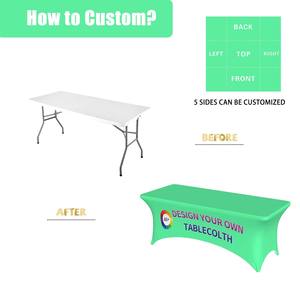 Mantel Elástico Anular de Diseño Variado para Mesa, con Cinturón Elástico para una Fijación Segura en las Cuatro Esquinas que Reduce los Problemas de Deslizamiento - Product Image 3