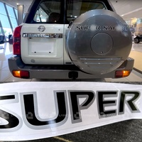 Nouvel autocollant de patrouille autocollant de rayure de porte de voiture pour 2023 nissan super safari 3D