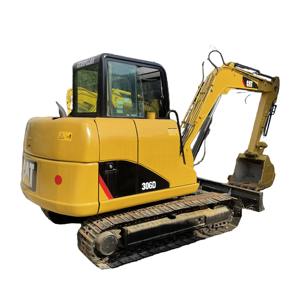 Miniexcavadora CAT 306D Usada, Excavadoras Caterpillar de Segunda Mano CAT 305.5E 306E2 307E2 308E2 306D 307D 308D en Stock para la Venta - Product Image 1
