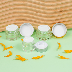 ขวดแก้วใสฝ้าขนาด 5 มล. 15 มล. 30 มล. 50 มล. 100 มล. ปิดฝาไม้ไผ่ ป้องกันกลิ่น สำหรับใส่ครีมเครื่องสำอาง - Product Image 6