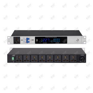PK-100(Silver) Professional Audio Power Sequencer 9-Channel Power <b>Charge</b> 110-240V AC 90-240V - Product Image 1