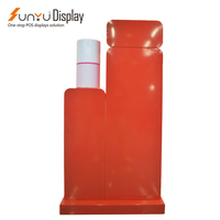 Design personnalisé vernis à ongles plexiglas vitrine de comptoir de beauté cosmétiques acrylique présentoir
