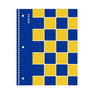 Máy tính xách tay xoắn ốc, 3 chủ đề, 10.2 "x 8.2",120 trang máy tính xách tay Cai Trị Đại Học - Product Image 1