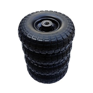 Neumático de Repuesto para Rueda de Carro Gorilla 4.10/3.50-4, de Caucho Sólido, Diseño Sin Cámara, de Alta Resistencia, para Uso en Excavadoras - Product Image 5