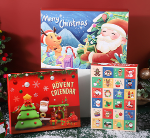 Caja de papel del calendario de Adviento de Navidad-Cuenta regresiva para la diversión navideña - Product Image 6