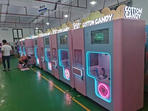 24 giờ tự động tự phục vụ kẹo bông Máy Ama Snack Máy bán hàng tự động trong tiếng Tây Ban Nha Nhật Bản tiếng anh làm bằng kim loại bền - Product Image 4