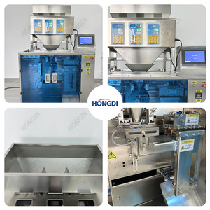 เครื่องบรรจุถุงสำเร็จรูปอัตโนมัติ พร้อม PLC ชุดชั่งน้ำหนัก 3 หัว ระบบหยิบ ชั่ง เติม และปิดผนึก สำหรับบรรจุภัณฑ์อาหาร เคมีภัณฑ์ และพลาสติก - Product Image 5