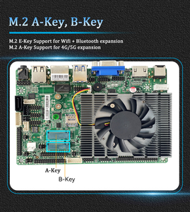 Fábrica de 3,5 polegadas Intel IOTG Elkhart Lake J6412 Placa-mãe 6COM232 <span class=keywords><strong>DDR4</strong></span> 16GB SATA3.0 VGA HD-MI LVDS <span class=keywords><strong>Itx</strong></span> X86 Placa-mãe embutida - Product Image 3