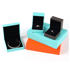 Toptan kadife takı kutuları ambalaj kadife mücevher kutusu ambalaj - Product Image 3