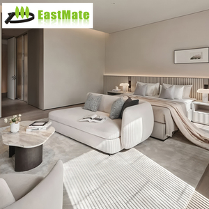 Suite Exécutive de Luxe 5 Étoiles en Bois MDF, Mobilier Moderne pour Toute la Maison, Zone de Réception, Zone de <span class=keywords><strong>Couchage</strong></span>, Zone de Bureau Zonée, Complet - Product Image 1