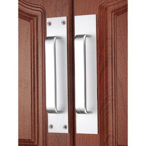 Manijas de Puerta de Aluminio para Cocina, Baño y Ventana, Sin Perforación, Deslizantes, para Puerta de Madera Cortafuego, Herrajes Elegantes para Puerta y Ventana - Product Image 4