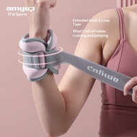 Ensemble de poids de cheville réglables professionnels en sable de fer 0,3-2 kg avec sangle en nylon pour la marche, la course et l'entraînement physique