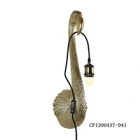 Statue d'animaux en résine 3D de haute qualité, avec lampe, pour décoration murale d'intérieur et de Table, éclairage Unique, Support classique, paquet d'une pièce