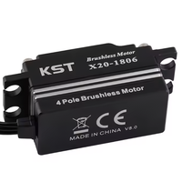 Servomoteur brushless métallique KST X20-1806 à profil bas, 18Kgf.cm, 0.06sec, pour voiture et avion RC, couple élevé, réponse rapide, accessoire de télécommande