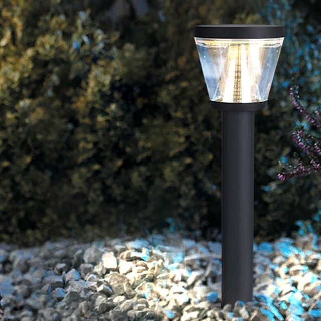 Solar & AC Powered IP65 Waterproof Outdoor LED Garden Lights with Remote Control