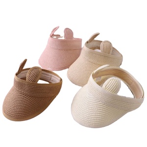 Children <b>Straw</b> <b>Hat</b> Casual Shade Sunscreen Kids Beach Sun <b>Hats</b> Visors Cap - Product Image 6