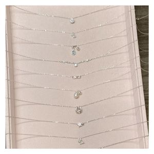 Topos para bisuteria Acero inoxidable rollo de cadena para bisuteria collar de plata de ley para mujer - Product Image 1