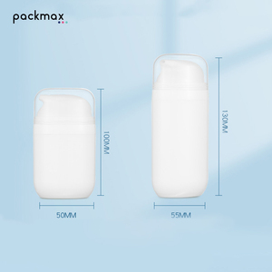 Special 50/100ml PP Cylinder Shape Airless <b>Pump</b> <b>Bottle</b> Refillable Baby Cream Repair & Moisturizing Lotion - Product Image 2