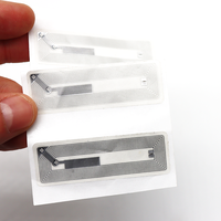 Étiquette adhésive RFID haute sécurité personnalisée, étanche, en PVC, avec puce NFC intégrée, programmable, 13,56 MHz UHF, contrôle d'accès
