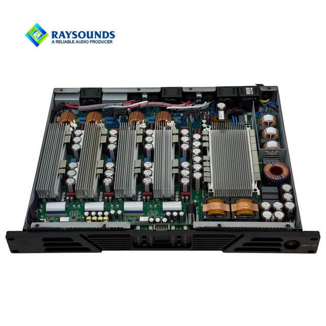 DP43K 4 Channel Class D Digital Professional Power Amplifier 4x3000W8 4x5000W4 Metal Touring PA OEM Factory Raysounds