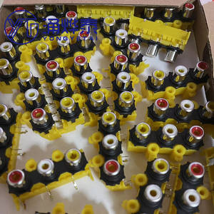 YYT 2 pièces prise femelle RCA 3 RCA AV prise audio <span class=keywords><strong>Cinch</strong></span> prise 3 trous AV3-8.4-15 - Product Image 1