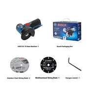 Meuleuse d'angle sans fil Bosch GWS 12V-76, moteur sans balais 12V, meuleuse d'angle lithium-ion, professionnelle