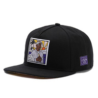 Gorra Snapback Estructurada de Moda con 5 Paneles, Logotipo de Parche con Patrón de Sublimación Personalizado, Fabricada en China