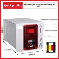 Imprimante de cartes à sublimation thermique Zenius authentique, machine d'impression de cartes PVC CR80