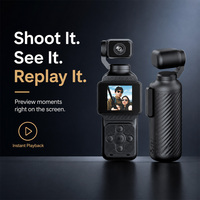 Caméra d'action WiFi 4K abordable avec écran stabilisateur et contrôle par application pour l'enregistrement vidéo de vélo, de voyage et de sports