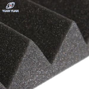 Factory Direct Wedge Shape Fireproof Acoustic Sponge Foam Panel Option for Acoustic Panels - Product Image 3