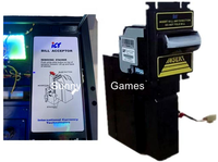 Validador de Billetes ICT L70P5 con Casete Apilador de 500 Billetes, Alta Tasa de Aceptación, Precio de Fábrica, para 4 Máquinas de Juegos de Habilidad Arcade